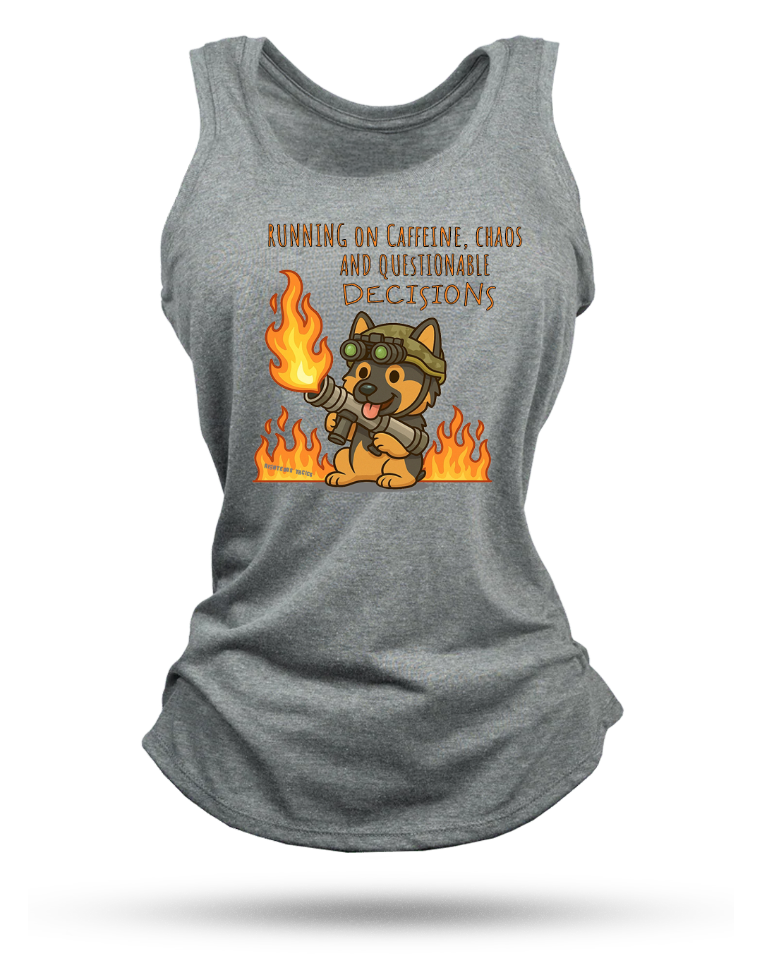 Questionable Decisions Racerback Tank