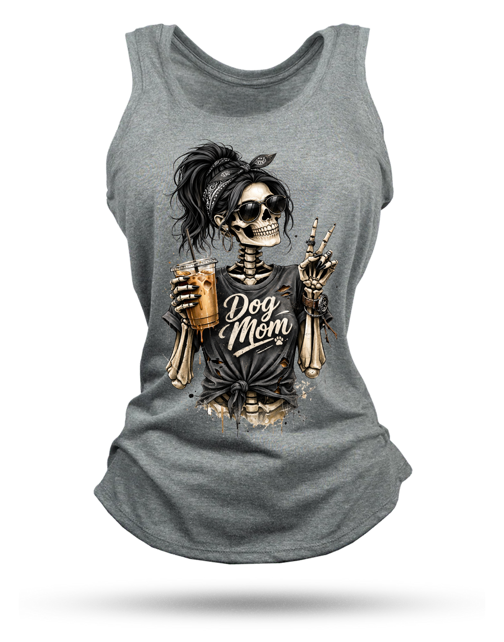Dog Mom Racerback Tank