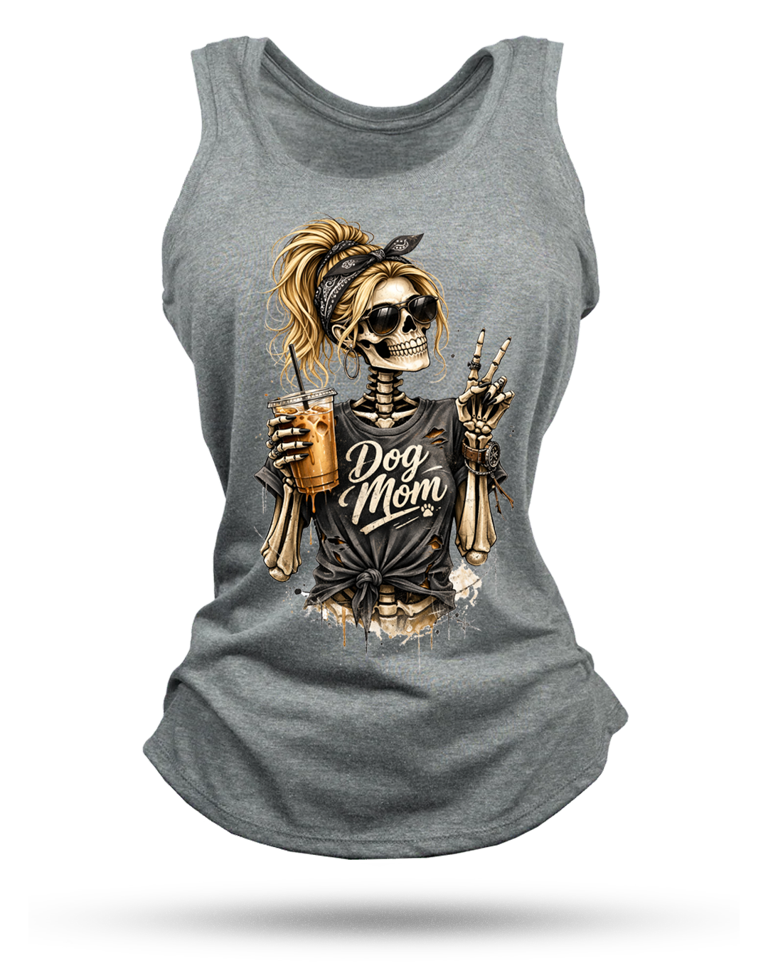 Dog Mom Racerback Tank