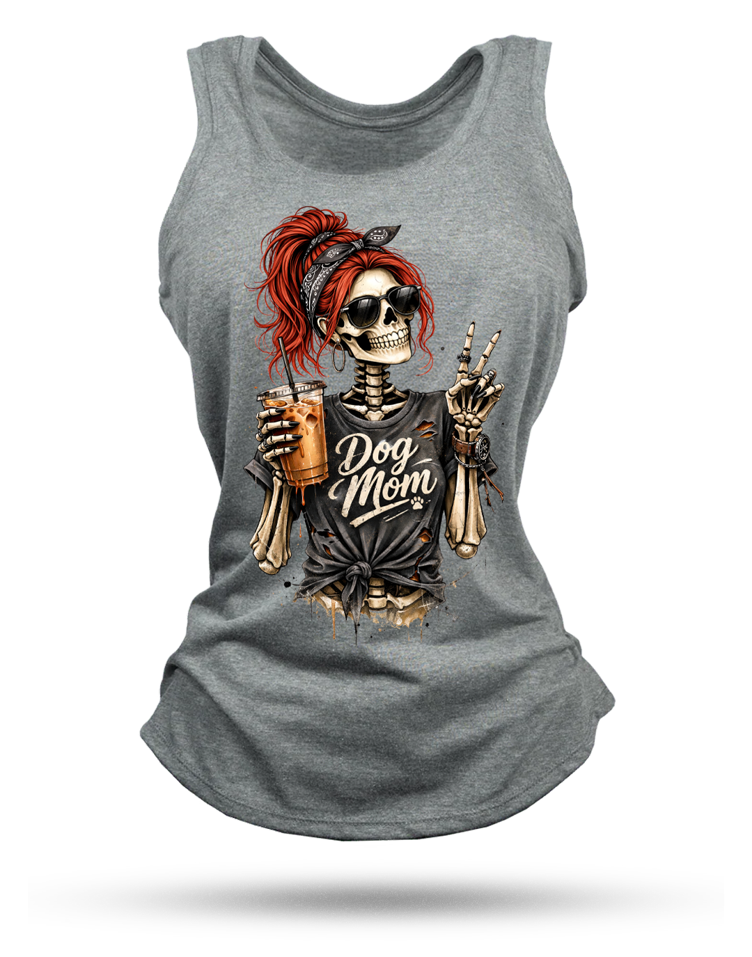 Dog Mom Racerback Tank