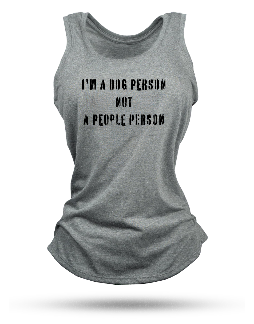 Dog Person Racerback Tank
