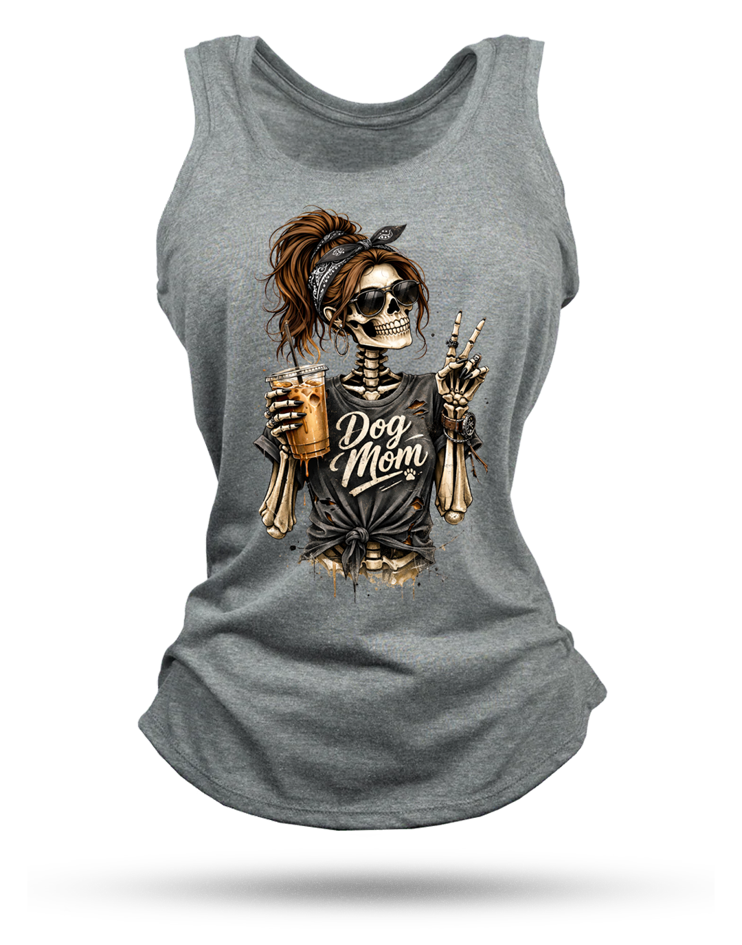 Dog Mom Racerback Tank