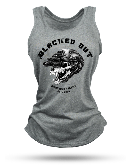 Blacked Out Racerback Tank