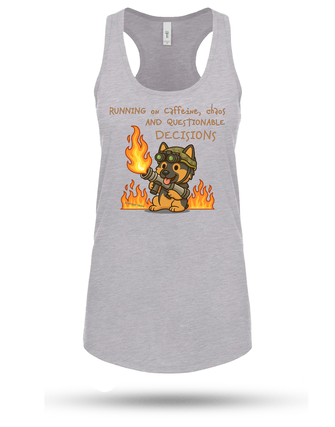Questionable Decisions Racerback Tank