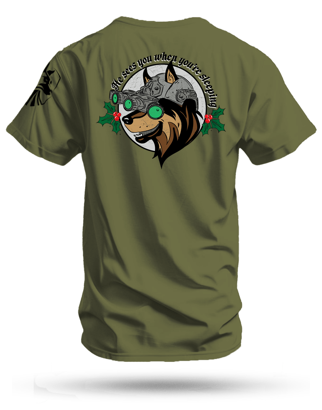 He Sees You When You're Sleeping Shirt