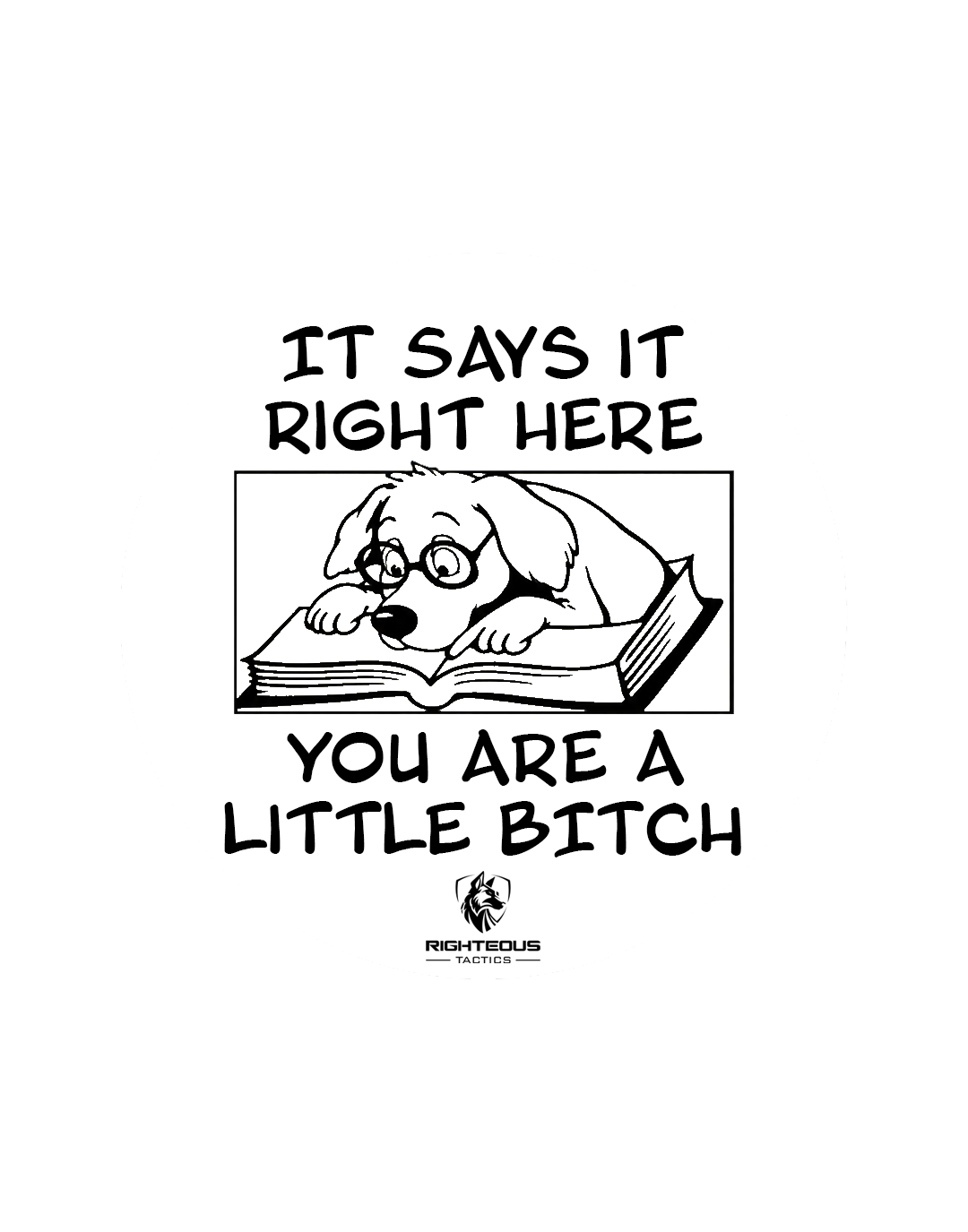 Little Bitch Sticker