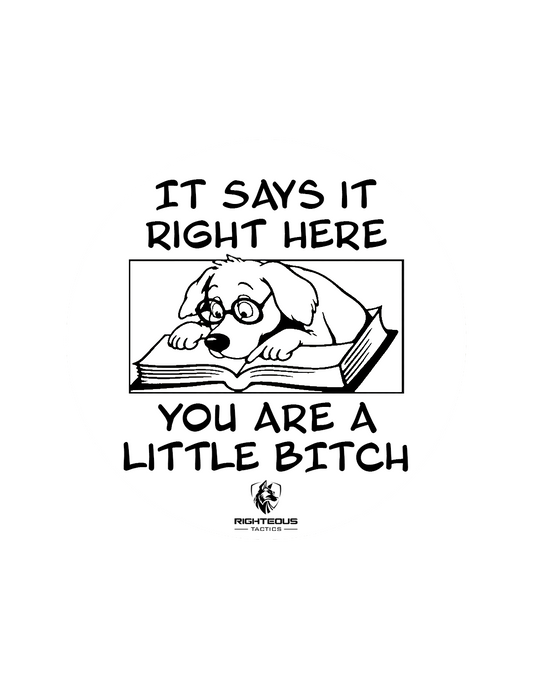 Little Bitch Sticker