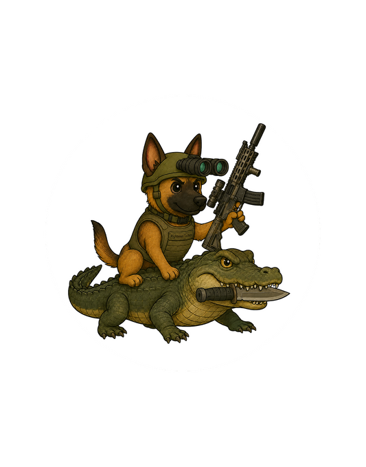 Maligator Sticker