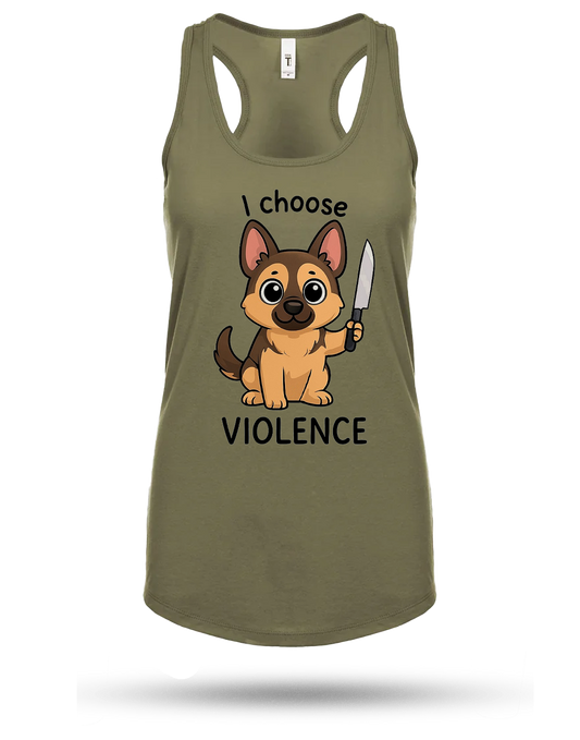 Violence Racerback Tank