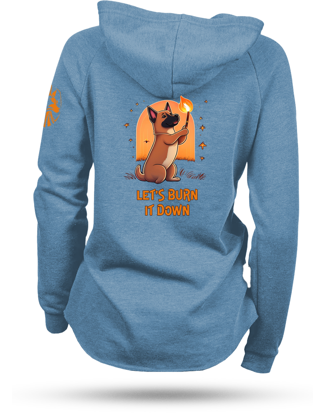 Burn It Down Women's Hoodie