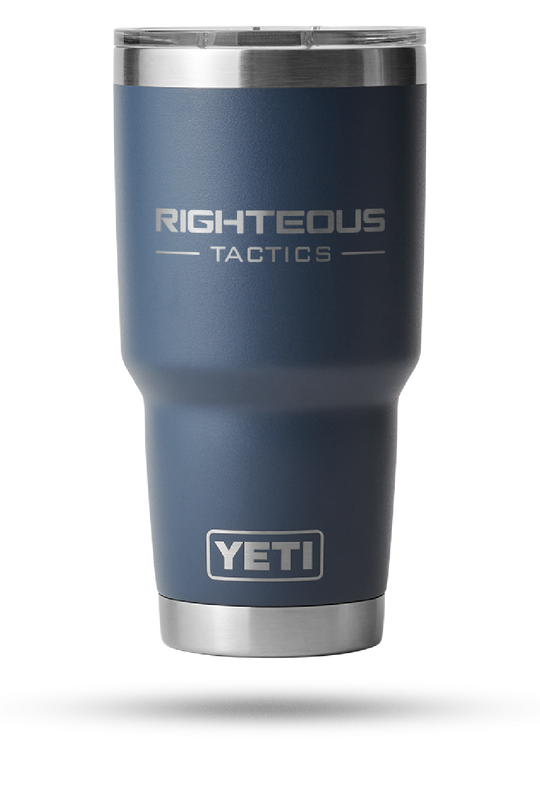 Navy 30 oz Yeti Tumbler