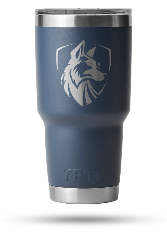 Navy 30 oz Yeti Tumbler