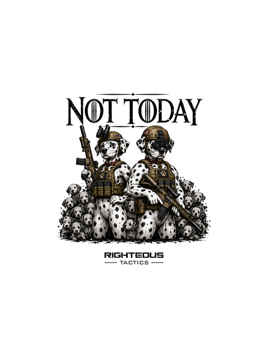 Not Today Sticker