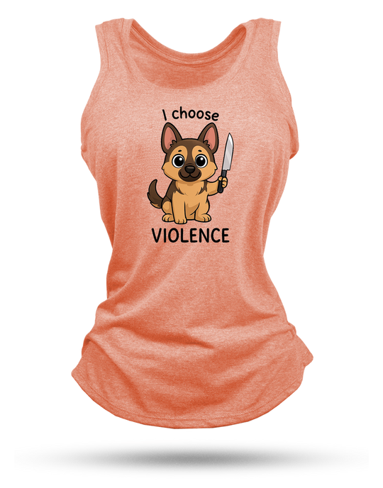 Violence Racerback Tank