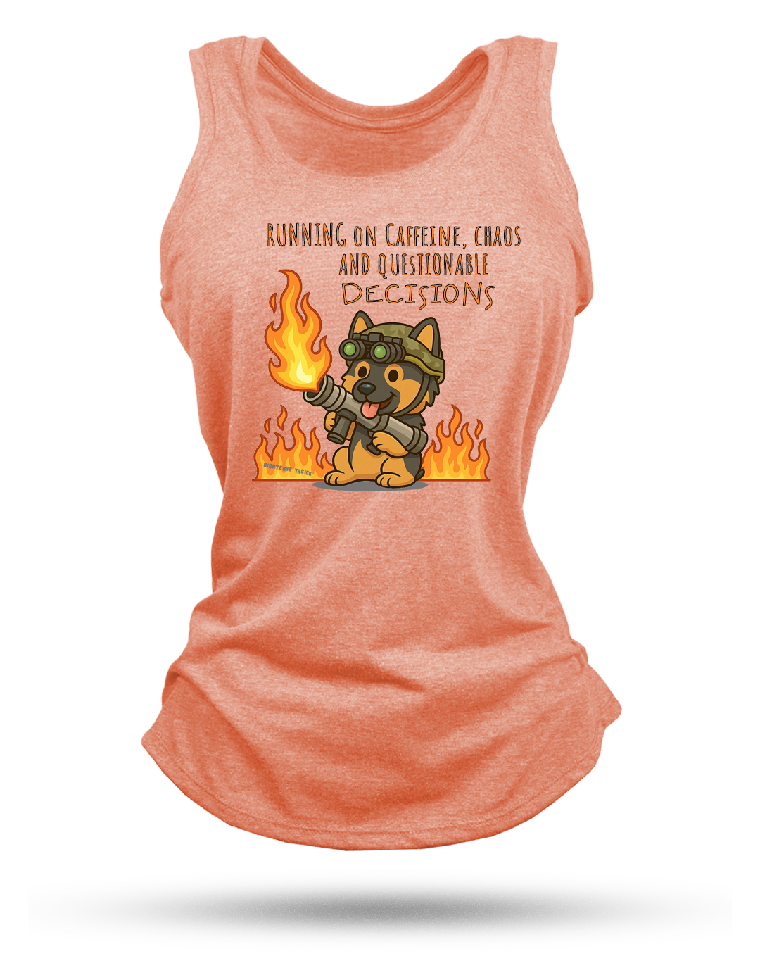 Questionable Decisions Racerback Tank