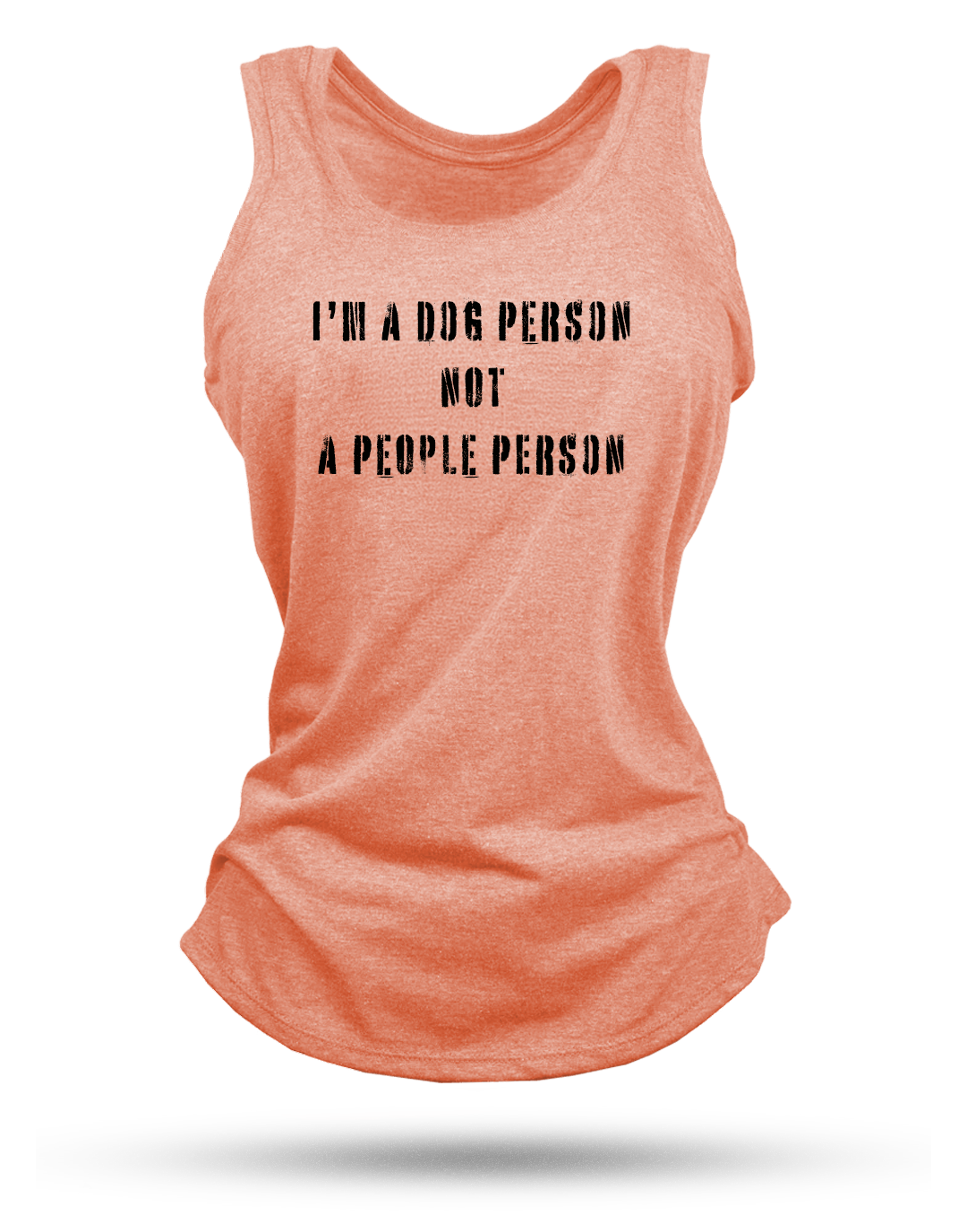 Dog Person Racerback Tank