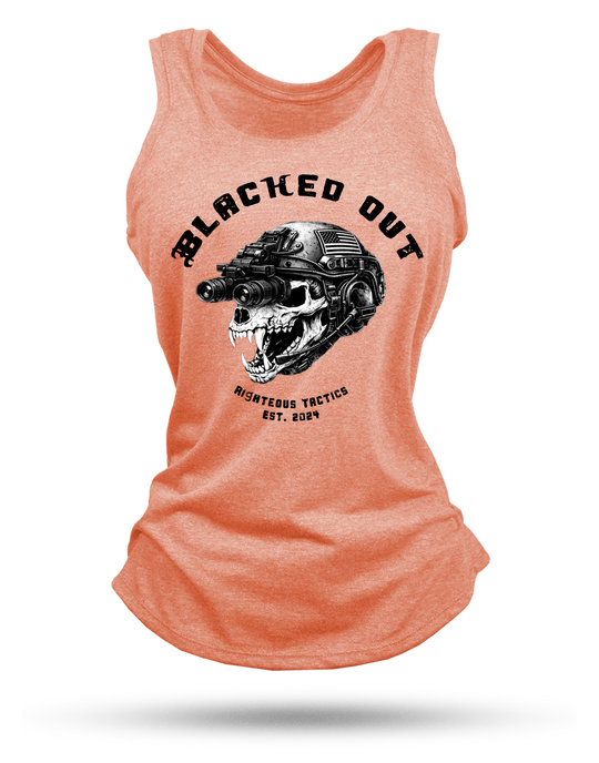 Blacked Out Racerback Tank