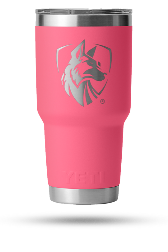 Tropical Pink 30 oz Yeti Tumbler