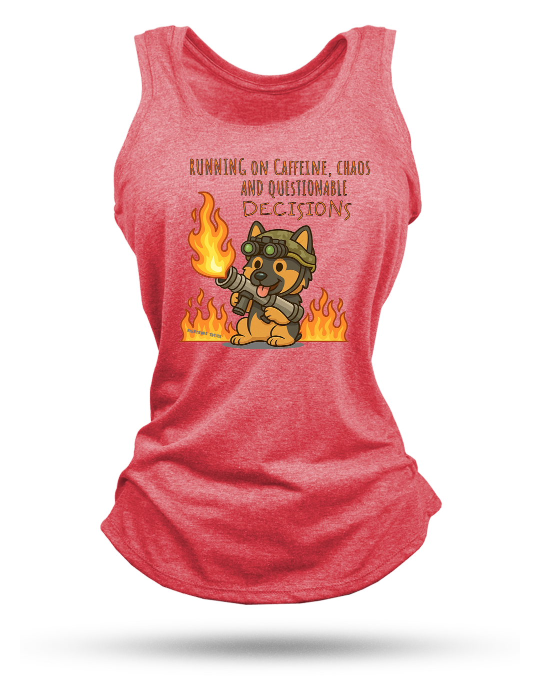 Questionable Decisions Racerback Tank