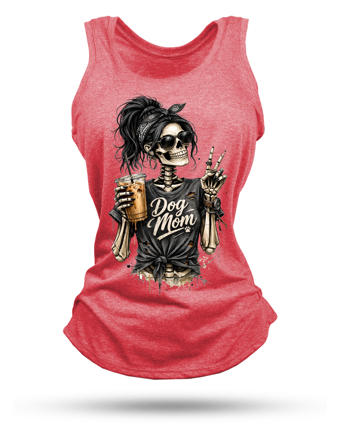 Dog Mom Racerback Tank