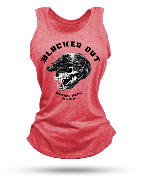 Blacked Out Racerback Tank