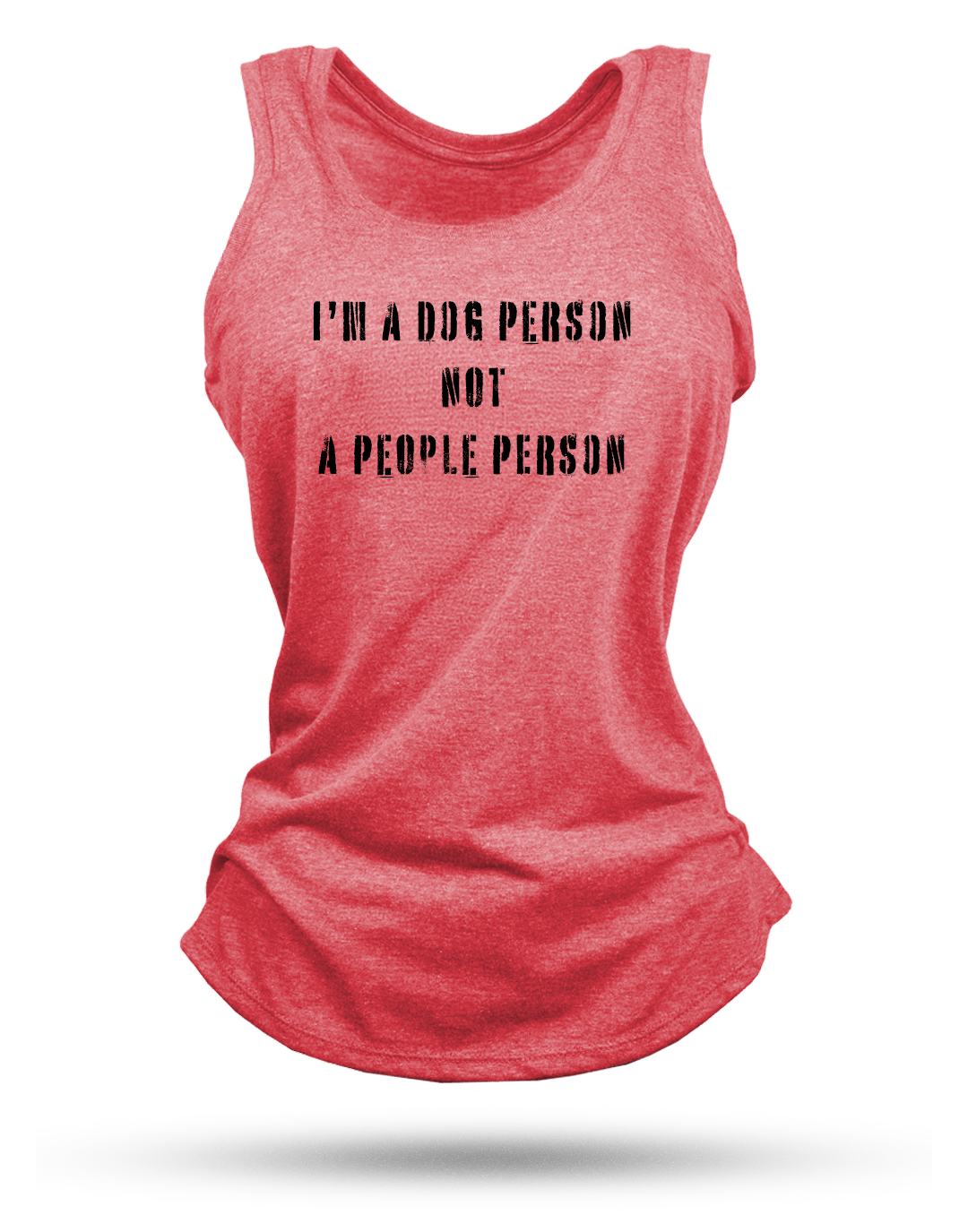 Dog Person Racerback Tank