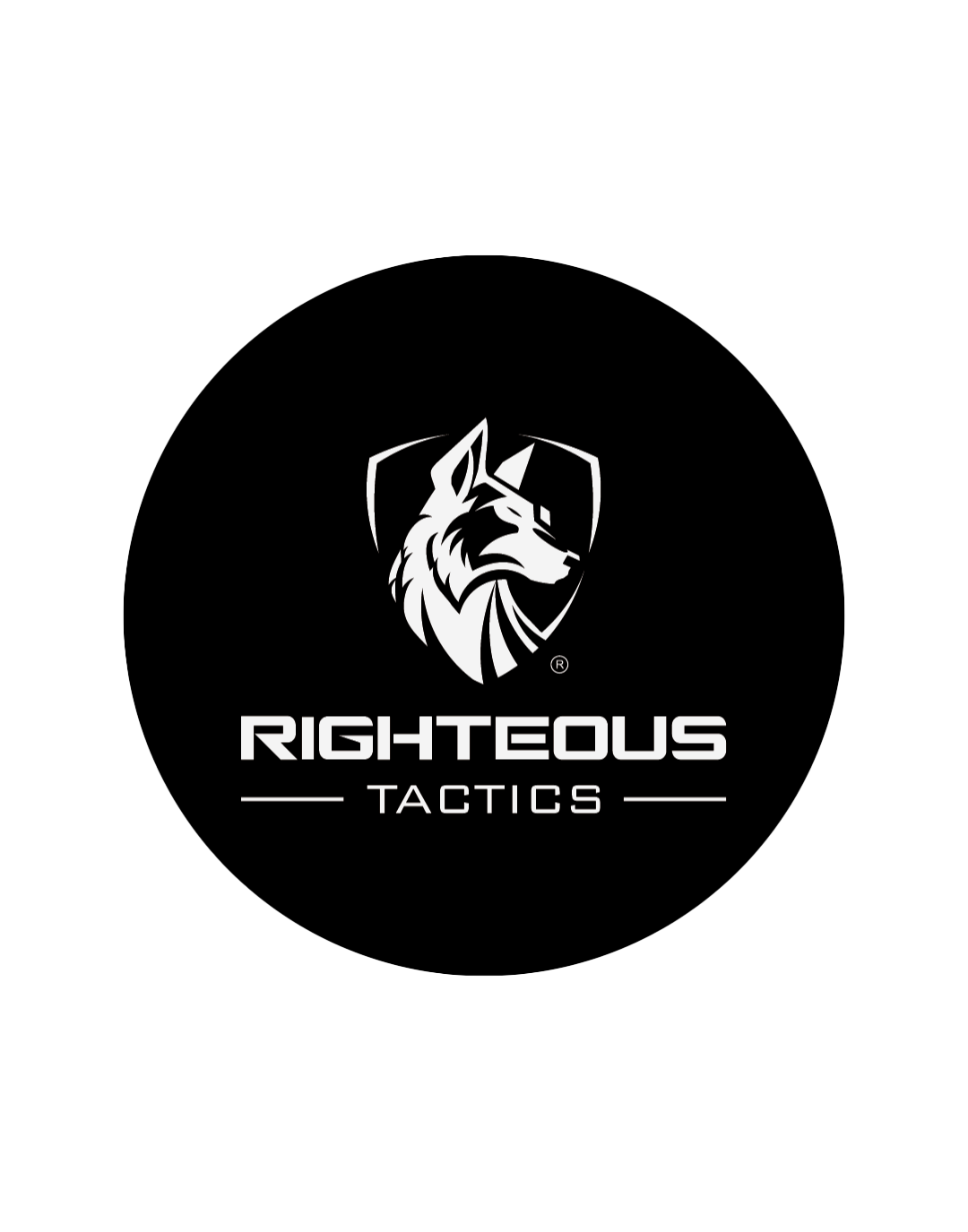 Righteous Tactics Logo Sticker
