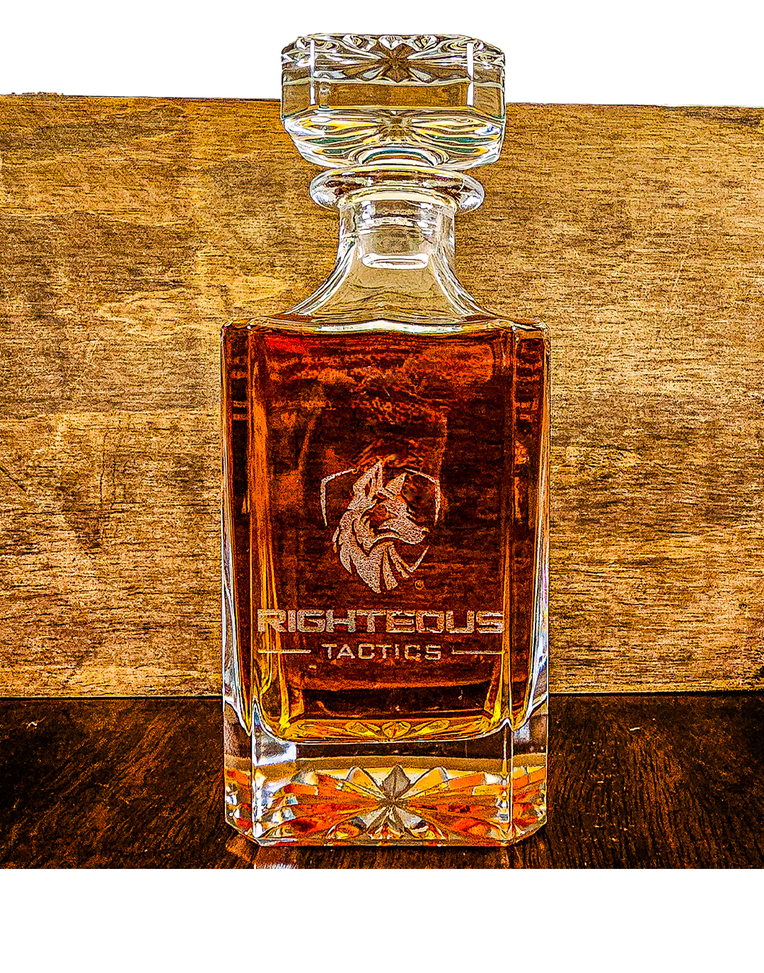 26 oz Decanter - Choose Your Design (Laser Etched)