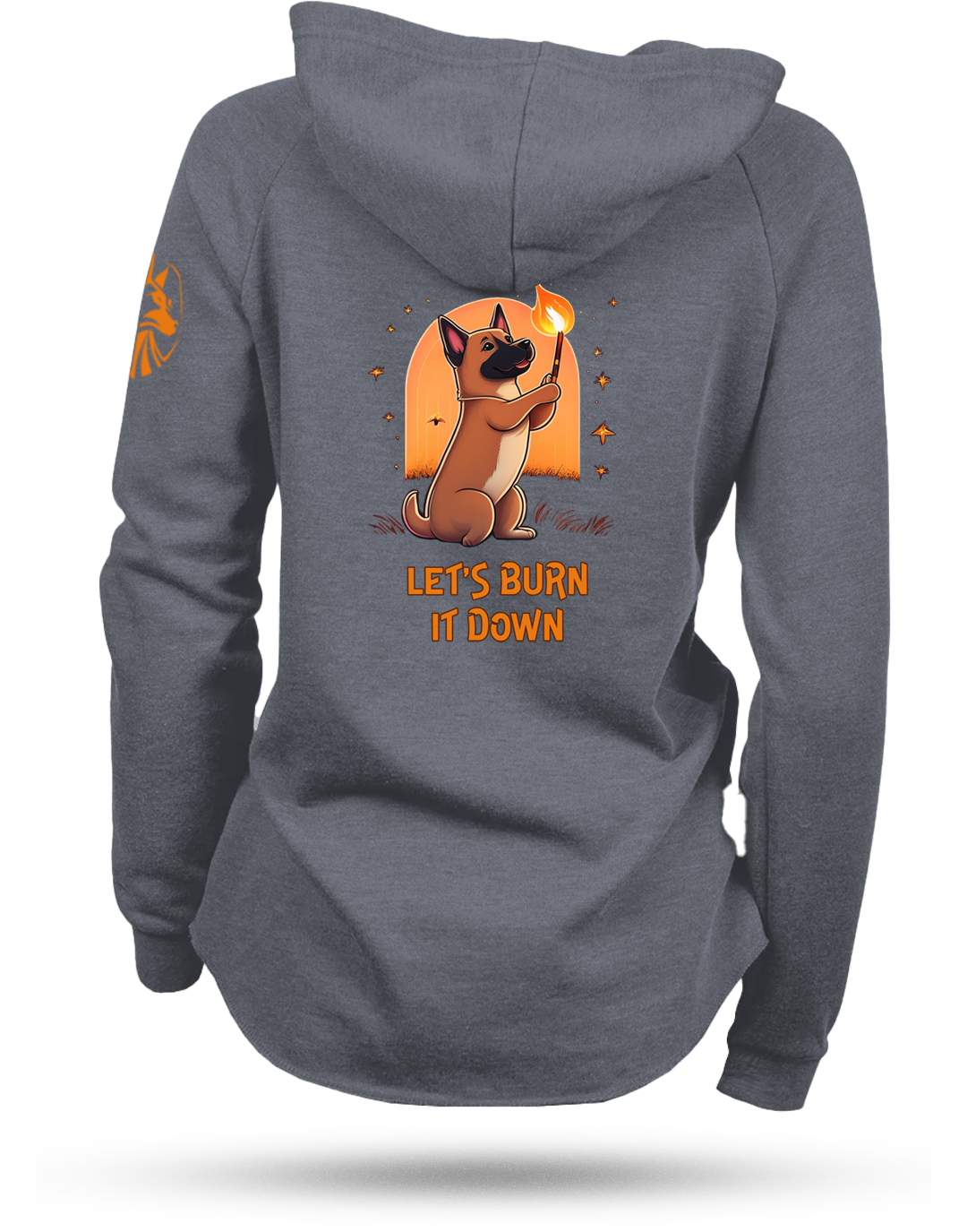 Burn It Down Women's Hoodie