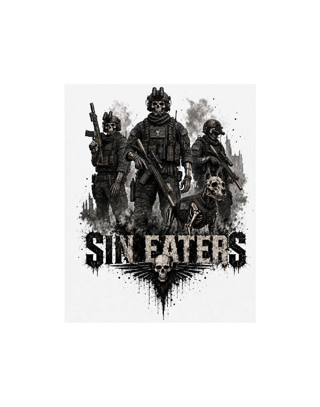 Sin Eaters (Male) Sticker