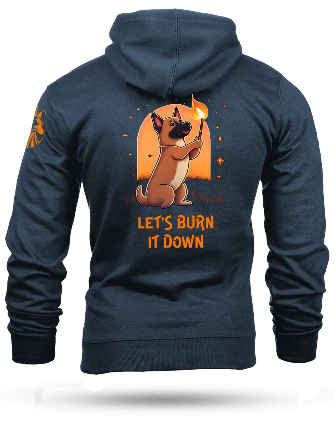 Burn It Down Heavyweight Hoodie