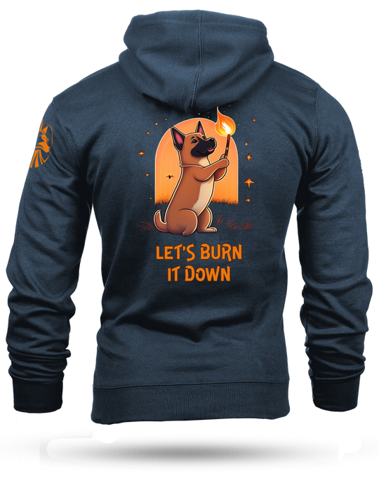 Burn It Down Heavyweight Hoodie