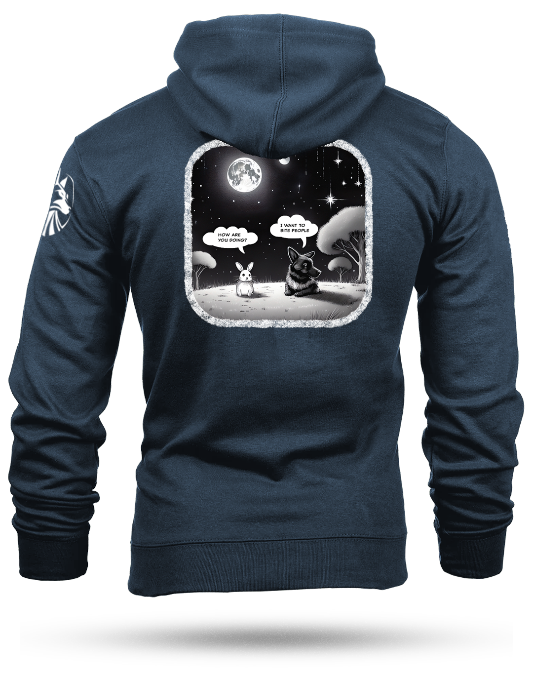 Bite Someone Heavyweight Hoodie