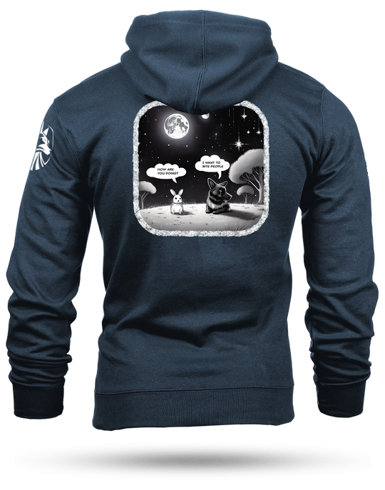 Bite Someone Heavyweight Hoodie