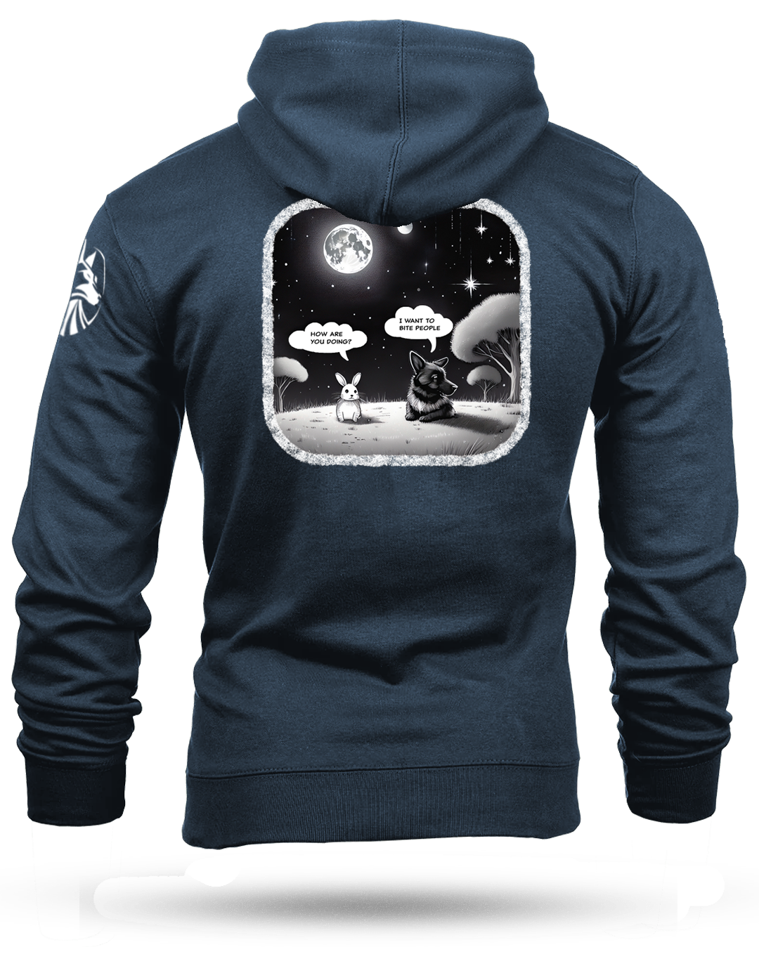 Bite Someone Heavyweight Hoodie