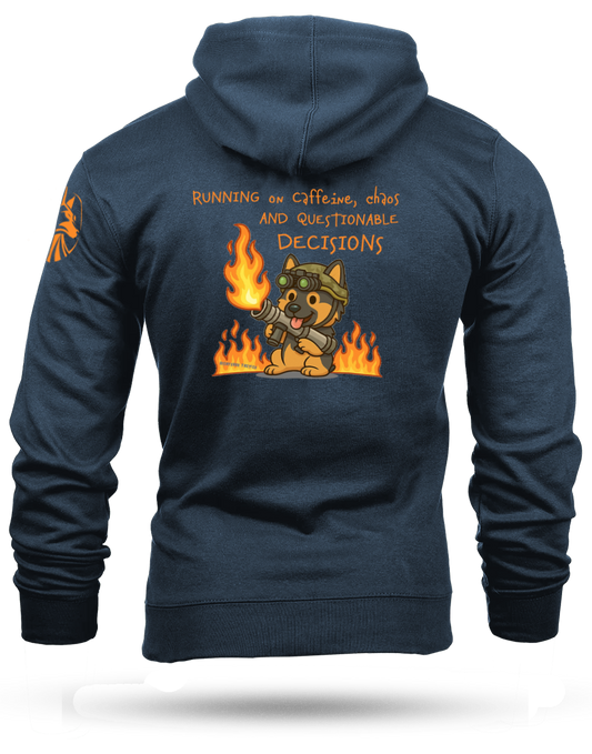 Questionable Decisions Heavyweight Hoodie