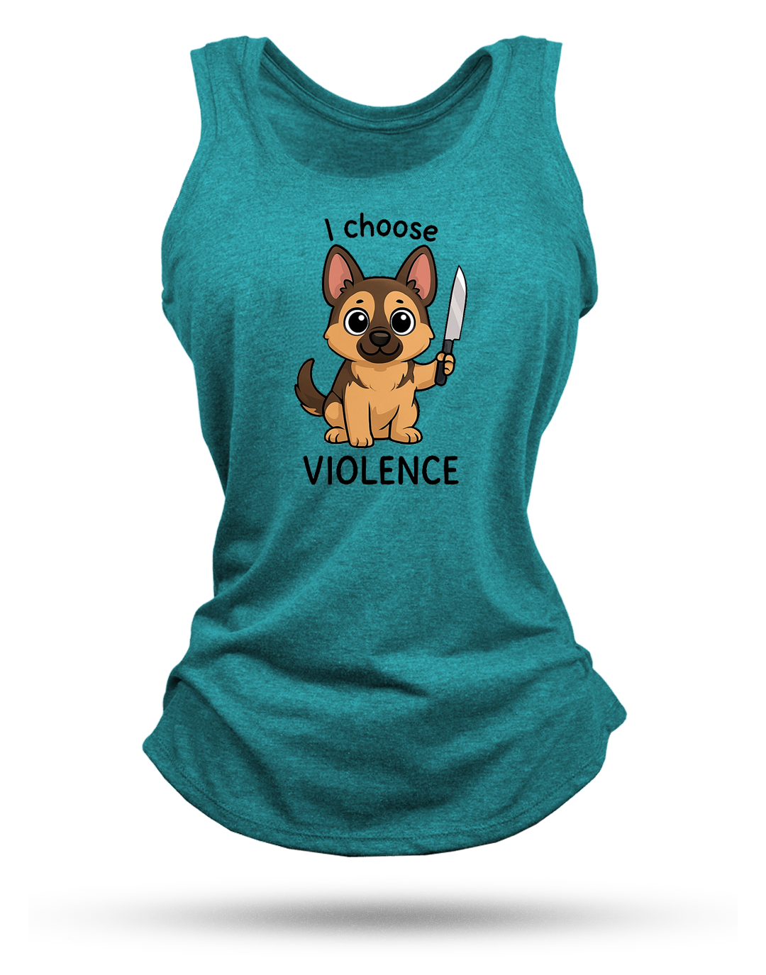 Violence Racerback Tank