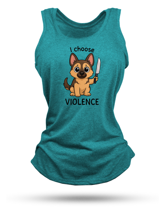 Violence Racerback Tank