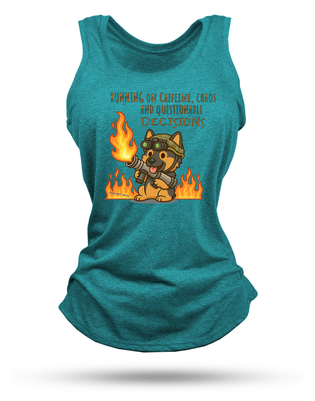 Questionable Decisions Racerback Tank
