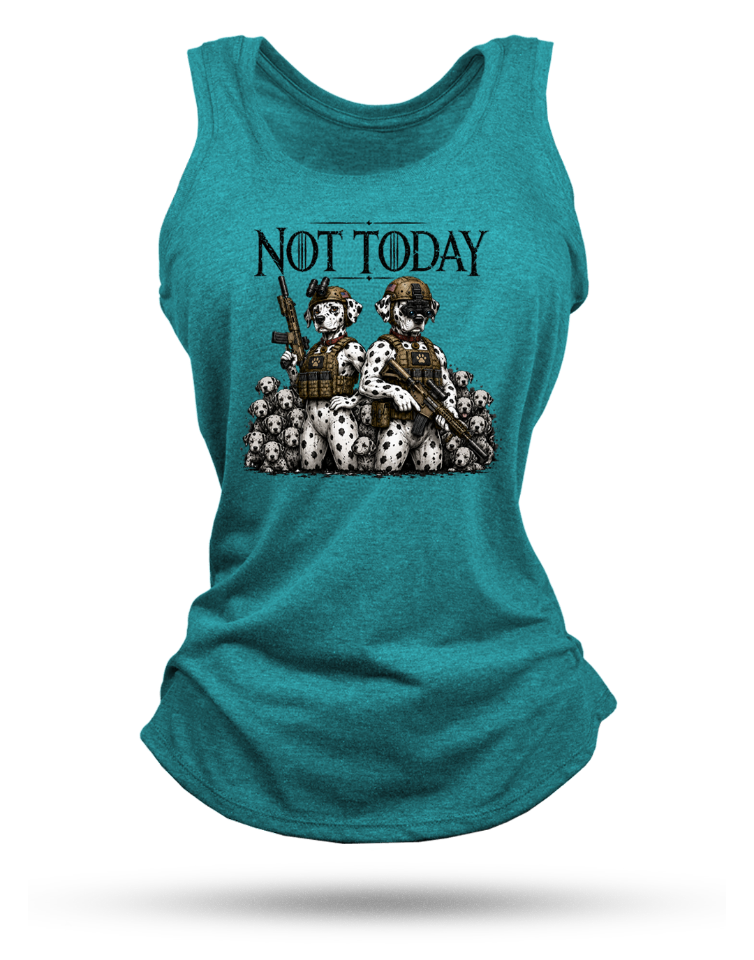 Not Today Racerback Tank