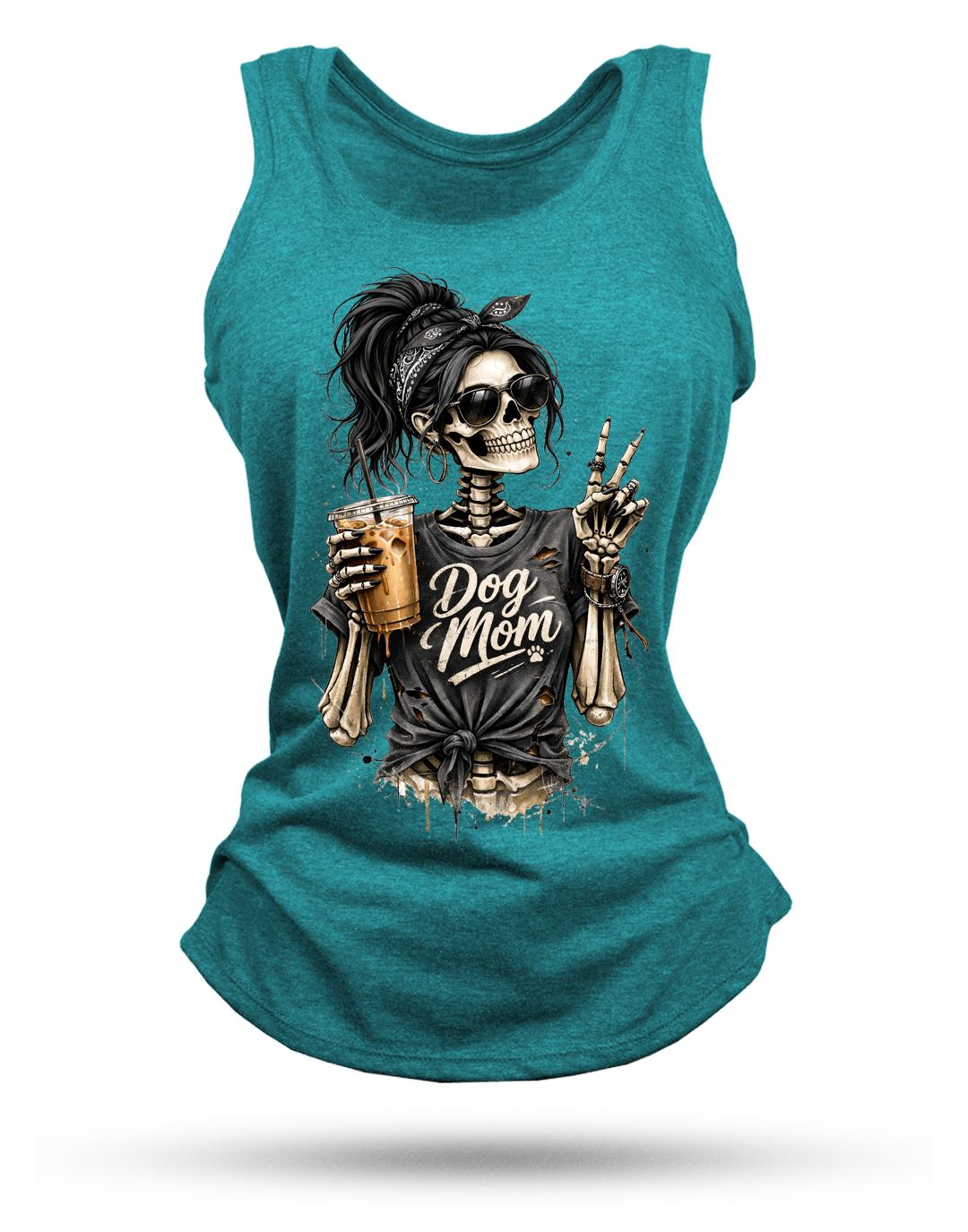 Dog Mom Racerback Tank