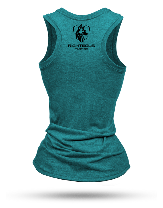 Blacked Out Racerback Tank