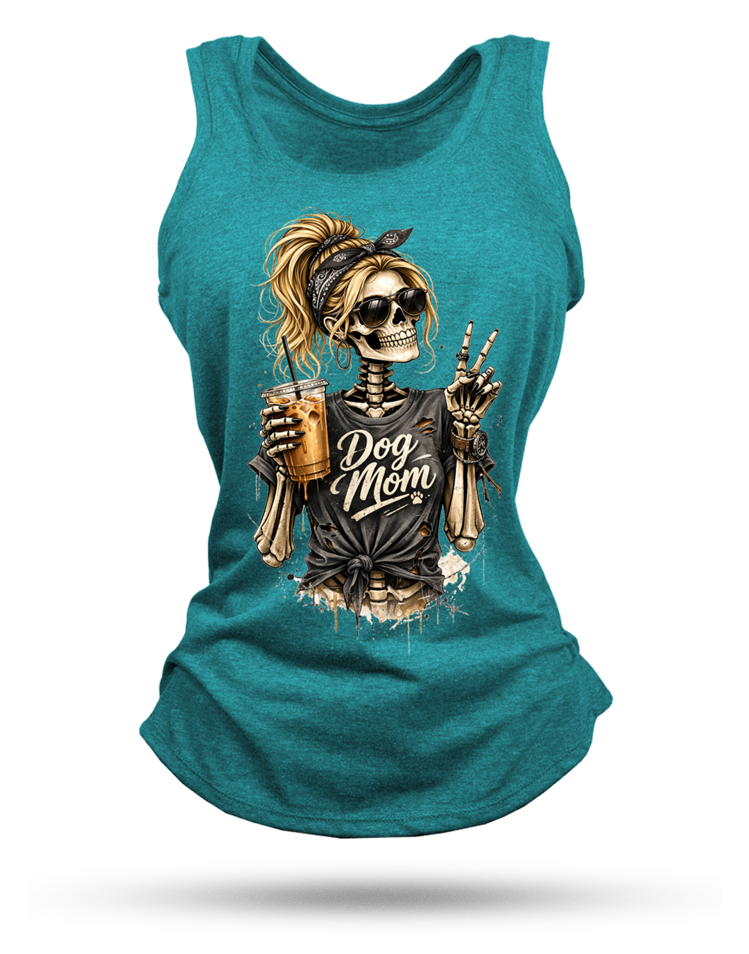 Dog Mom Racerback Tank