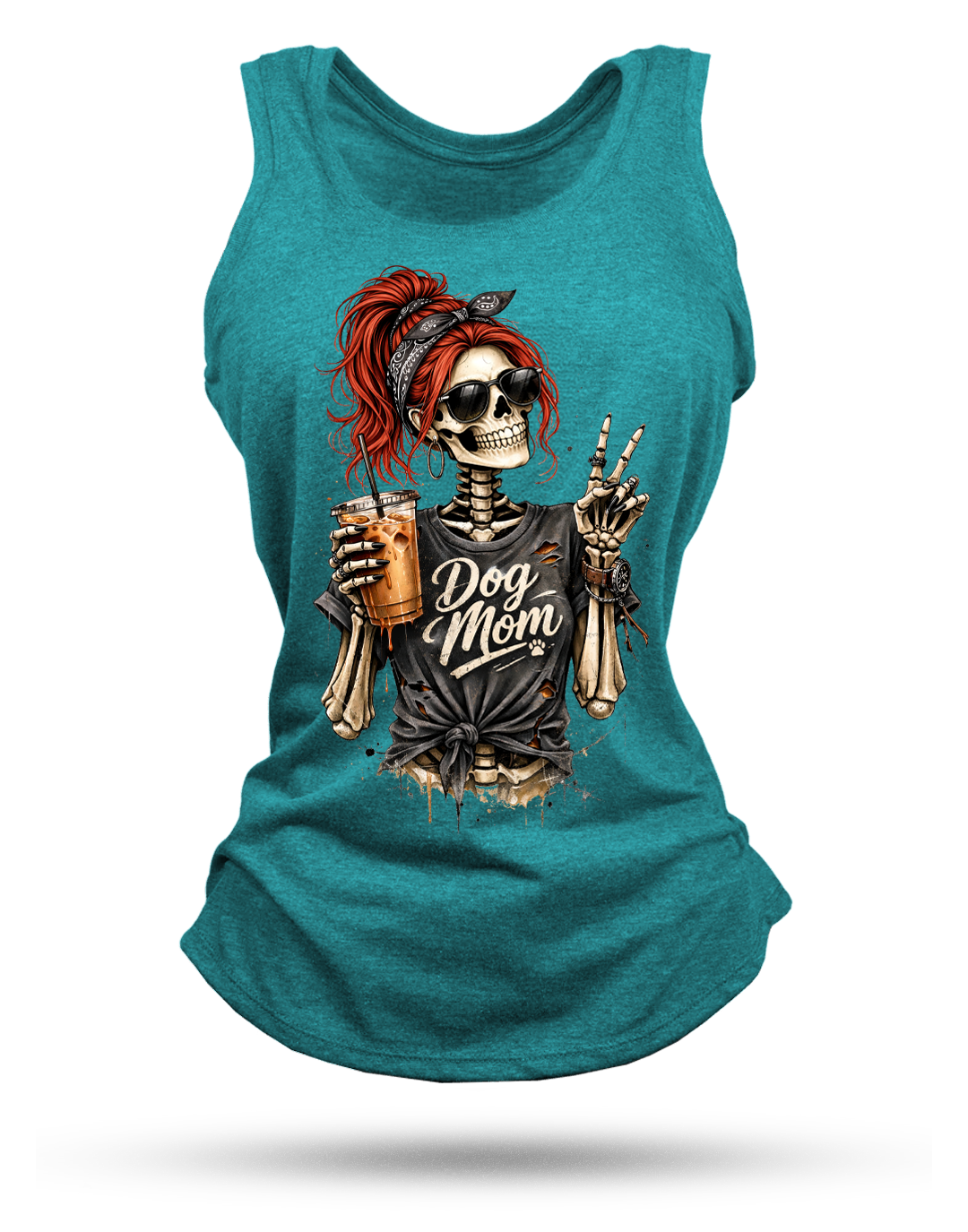 Dog Mom Racerback Tank