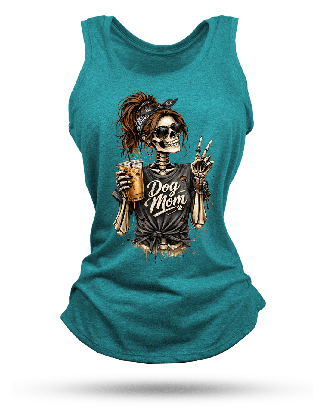 Dog Mom Racerback Tank