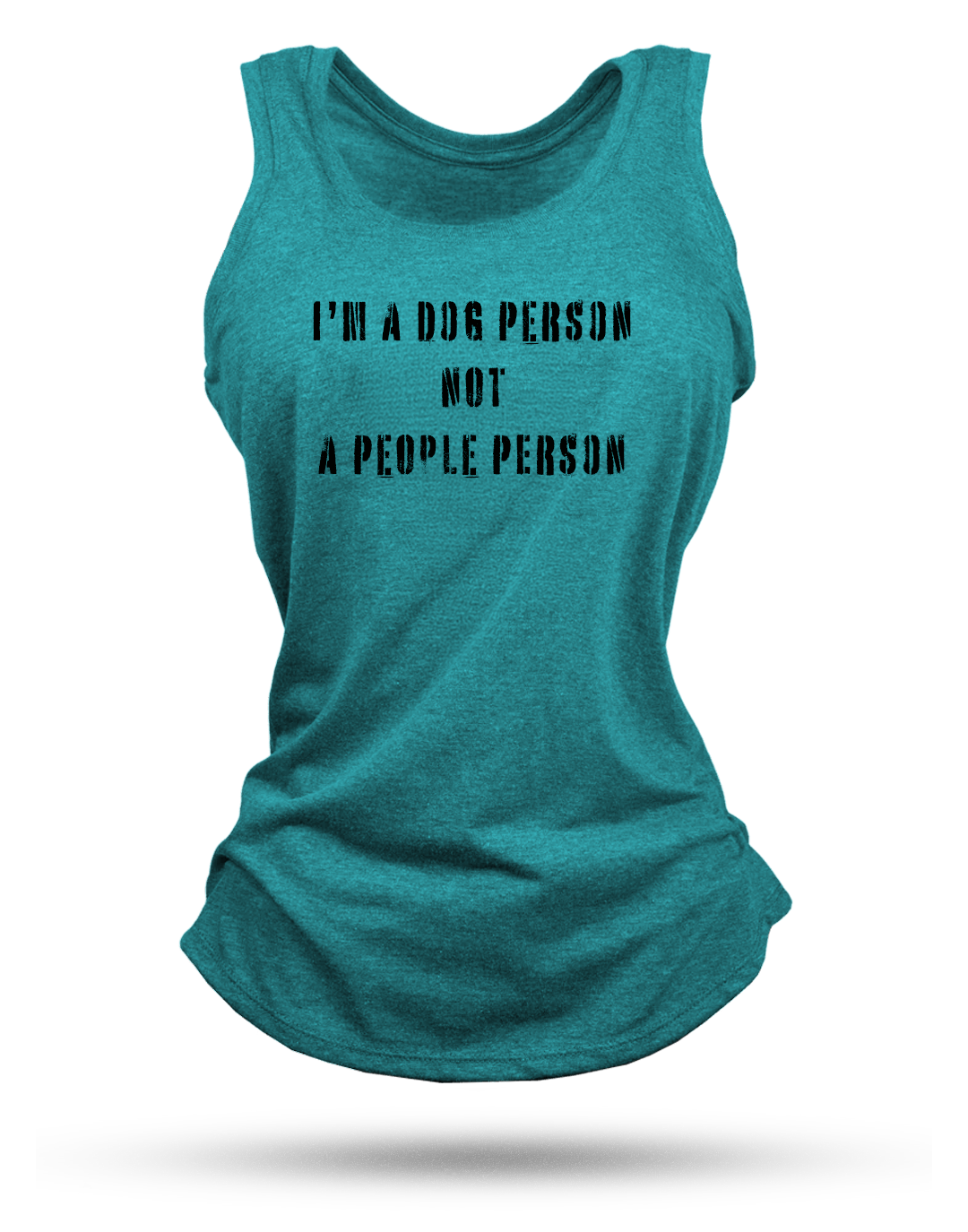 Dog Person Racerback Tank