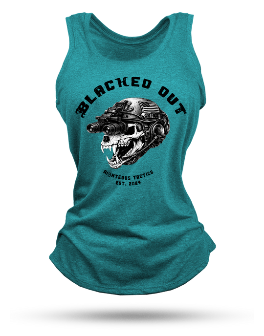 Blacked Out Racerback Tank