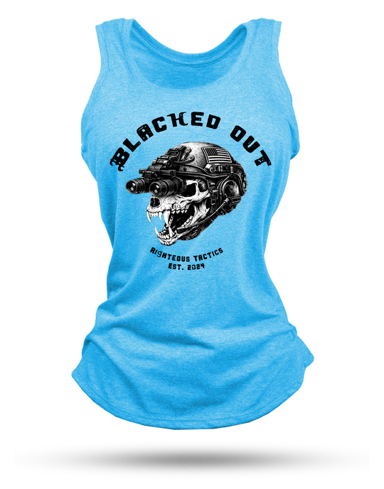 Blacked Out Racerback Tank