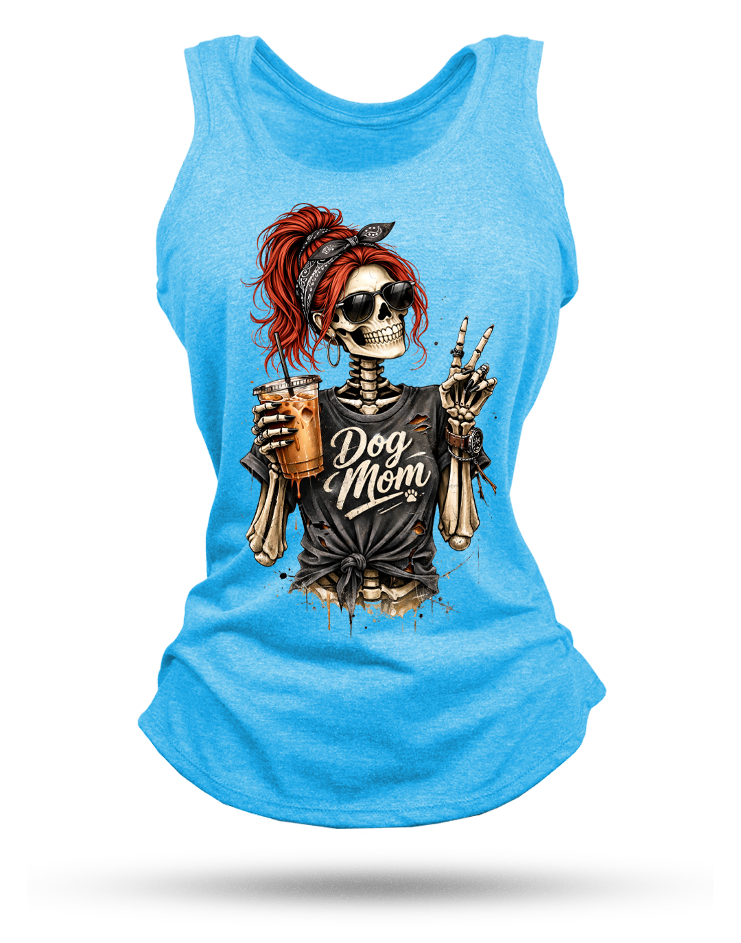 Dog Mom Racerback Tank