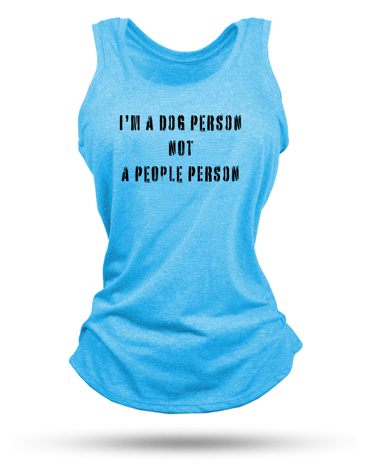 Dog Person Racerback Tank